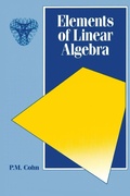 Cover: Elements of Linear Algebra - CRC Press
