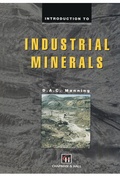 Cover: Introduction to Industrial Minerals - Chapman and Hall