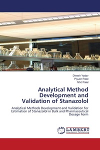 Enlarge image Cover: Analytical Method Development and Validation of Stanazolol - LAP Lambert Academic Publishing