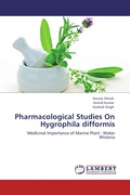 Cover: Pharmacological Studies On Hygrophila difformis - LAP Lambert Academic Publishing