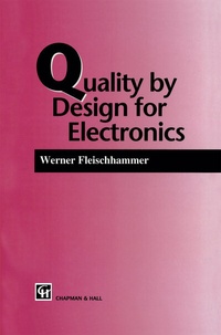 Abbildung von: Quality by Design for Electronics - Chapman and Hall
