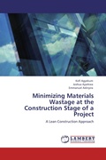 Cover: Minimizing Materials Wastage at the Construction Stage of a Project - LAP Lambert Academic Publishing