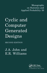 Enlarge image Cover: Cyclic and Computer Generated Designs - Chapman & Hall/CRC
