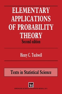 Enlarge image Cover: Elementary Applications of Probability Theory - Chapman & Hall/CRC