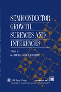 Cover: Semiconductor Growth, Surfaces and Interfaces - Chapman and Hall