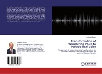 Abbildung von: Transformation of Whispering Voice to Pseudo-Real Voice - LAP Lambert Academic Publishing