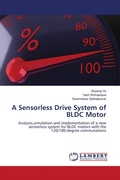 Cover: A Sensorless Drive System of BLDC Motor - LAP Lambert Academic Publishing