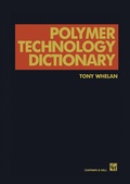 Cover: Polymer Technology Dictionary - Springer