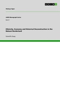 Cover: Ethnicity, Economy and Historical Deconstruction in the Bakassi Borderland - GRIN Verlag