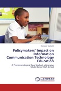 Cover: Policymakers' Impact on Information Communication Technology Education - LAP Lambert Academic Publishing