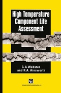 Cover: High Temperature Component Life Assessment - Springer