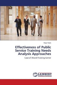 Abbildung von: Effectiveness of Public Service Training Needs Analysis Approaches - LAP Lambert Academic Publishing