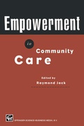 Cover: Empowerment in Community Care - Nelson Thornes Ltd
