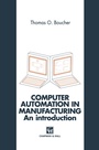 Cover: Computer Automation in Manufacturing - Springer