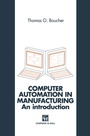 Cover: Computer Automation in Manufacturing - Springer