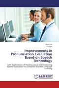 Cover: Improvements in Pronunciation Evaluation Based on Speech Technology - LAP Lambert Academic Publishing