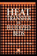 Cover: Heat Transfer in Fluidized Beds - Springer