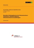 Cover: Besondere Erhebungsformen der Einkommensteuer (Lohnsteuer, Kapitalertragsteuer, Einkommensteuervorauszahlungen) - GRIN Verlag