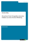 Cover: Die private Front - Grin Verlag