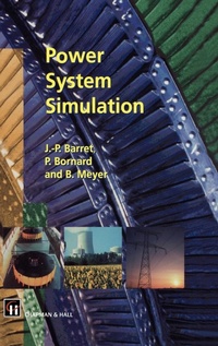 Enlarge image Cover: Power System Simulation - Chapman and Hall