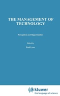 Cover: Management of Technology - Chapman and Hall