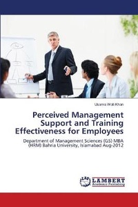 Abbildung von: Perceived Management Support and Training Effectiveness for Employees - LAP Lambert Academic Publishing