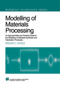 Cover: Modelling of Materials Processing - Chapman and Hall