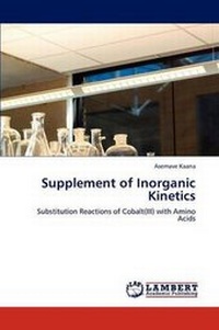 Abbildung von: Supplement of Inorganic Kinetics - LAP Lambert Academic Publishing