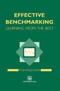 Cover: Effective Benchmarking - Chapman and Hall