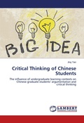 Cover: Critical Thinking of Chinese Students - LAP Lambert Academic Publishing