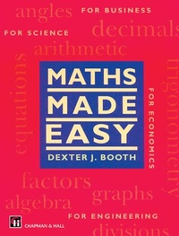 Enlarge image Cover: Maths Made Easy - CRC Press
