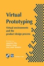 Cover: Virtual Prototyping - Chapman and Hall