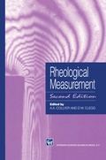 Cover: Rheological Measurement - Springer