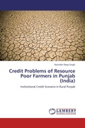 Cover: Credit Problems of Resource Poor Farmers in Punjab (India) - LAP Lambert Academic Publishing