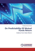 Cover: On Predictability Of Mutual Funds Return - LAP Lambert Academic Publishing