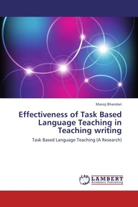 Enlarge image Cover: Effectiveness of Task Based Language Teaching in Teaching writing - LAP Lambert Academic Publishing