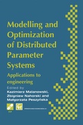 Cover: Modelling and Optimization of Distributed Parameter Systems Applications to engineering - Springer