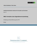 Cover: Weg - Grin Verlag