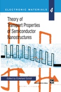 Cover: Theory of Transport Properties of Semiconductor Nanostructures - Springer
