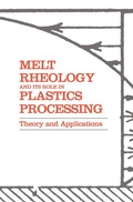 Cover: Melt Rheology and Its Role in Plastics Processing - Chapman and Hall