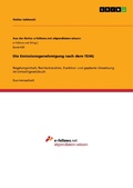 Cover: Die Emissionsgenehmigung nach dem TEHG (&sect; 4 TEHG) unter Ber&uuml;cksichtigung der Rechtsentwicklung im Hinblick auf das UGB - Rechtscharakter und Funktion - GRIN Verlag