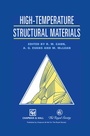 Cover: High-temperature Structural Materials - Chapman and Hall