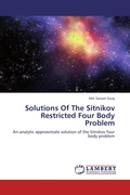 Cover: Solutions Of The Sitnikov Restricted Four Body Problem - LAP Lambert Academic Publishing