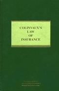Cover: Colinvaux's Law of Insurance - Sweet & Maxwell