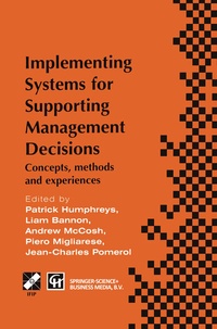 Abbildung von: Implementing Systems for Supporting Management Decisions - Chapman and Hall