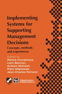 Enlarge image Cover: Implementing Systems for Supporting Management Decisions - Springer