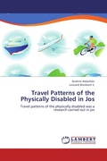 Cover: Travel Patterns of the Physically Disabled in Jos - LAP Lambert Academic Publishing
