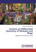 Cover: Lectures on Differential Geometry of Modules and Rings - LAP Lambert Academic Publishing