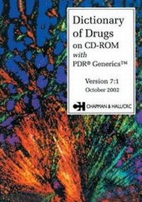Enlarge image Cover: Dictionary Of Drugs on CD-ROM - CRC Press