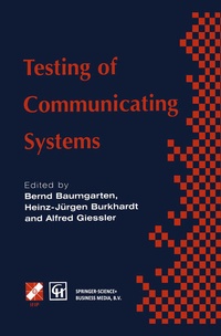 Enlarge image Cover: Testing of Communicating Systems - Springer